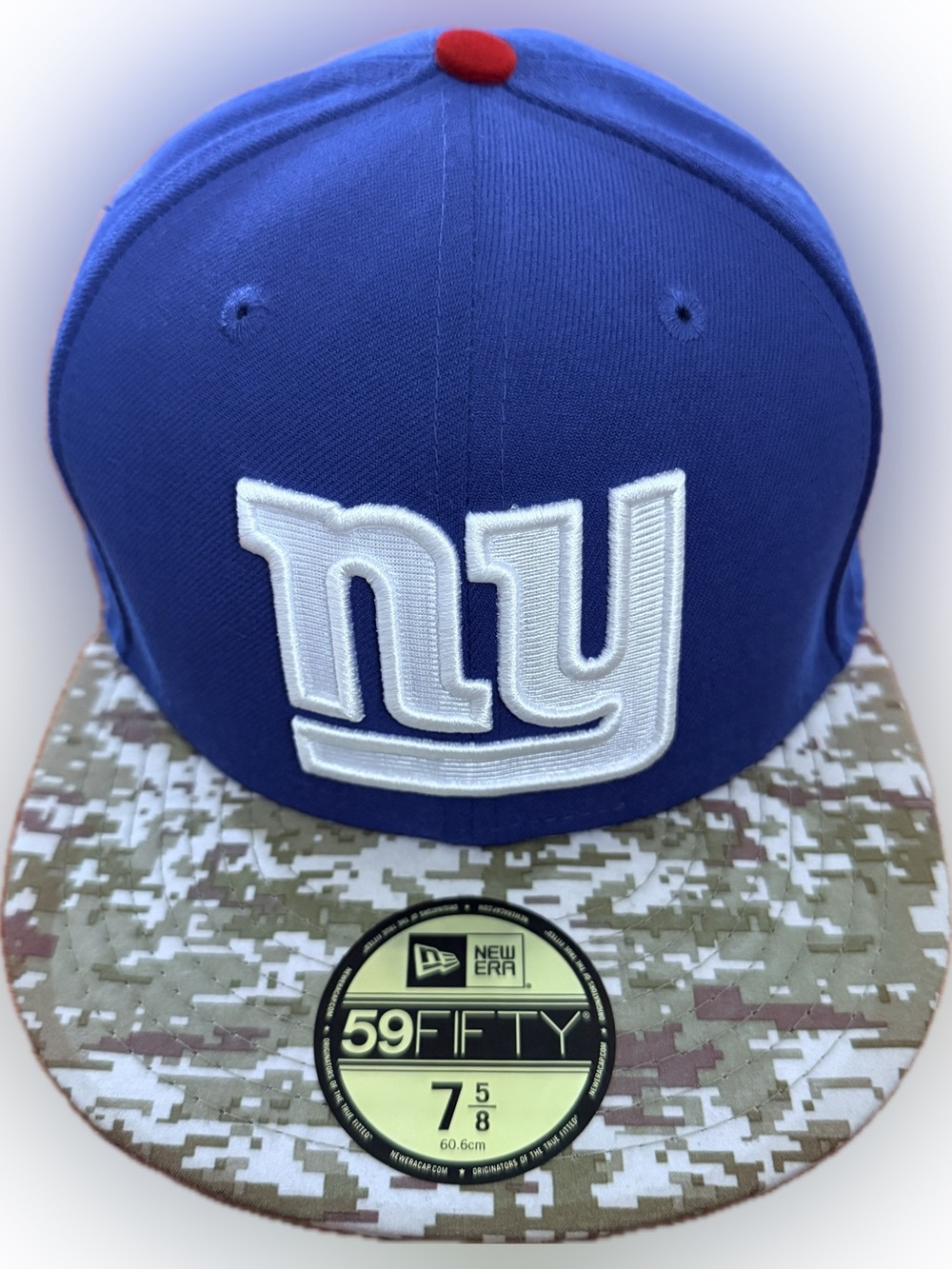 New Era New York Giants 59FIFTY Hat 7 5/8 - Red and Blue